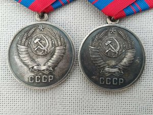 Комплект-двойное награждение серебряными медалями ООП + доки