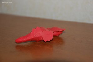 Драконы СССР, 2шт,пластик и каучук