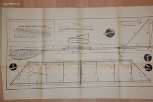Для умелых рук Схематические модели самолет,планер