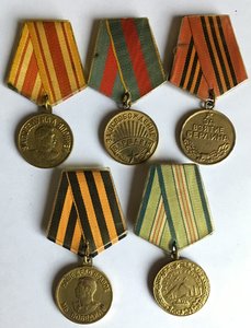 Медали Япония,Варшава,Кавказ,Берлин,ЗПНГ Родной сбор.