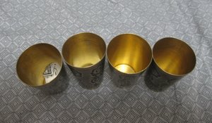 3 стопки СЧ 1969 год 875 проба