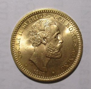 20 крон Оскар 2 . в UNC/