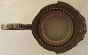 пара подстаканников СССР,Космос,Кольчугино,мельхиор