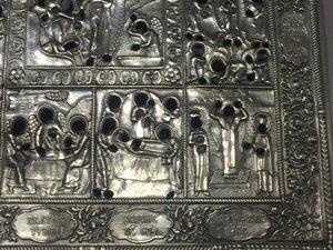 Оклад иконы праздники воскресение красивый)