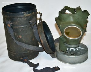 Противогаз с баком Luftschutz.