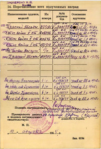 КЗ 89тыс (Сталинград)+КЗ+ОВ2+ОВ2+ОВ2(юб)+медали
