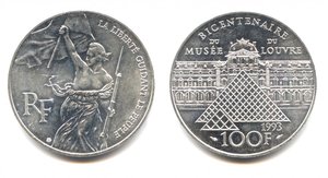 100 франков 1993