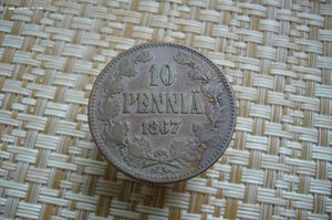 Финляндия пени марки - коллекция