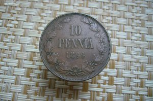 Финляндия пени марки - коллекция