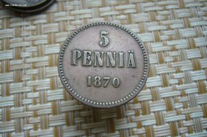 Финляндия пени марки - коллекция