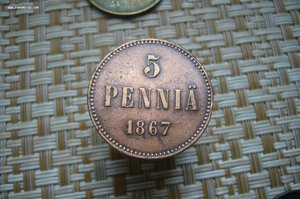 Финляндия пени марки - коллекция