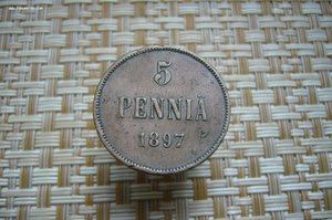 Финляндия пени марки - коллекция