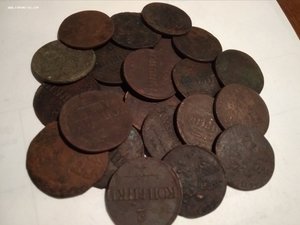 Продам монеты периода с 1730 по 1916 гг