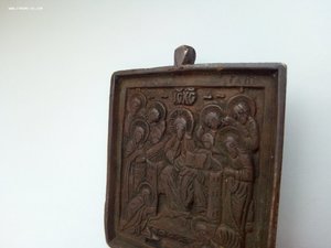 Вершковая меднолитая икона  «Cвятая Седмица»