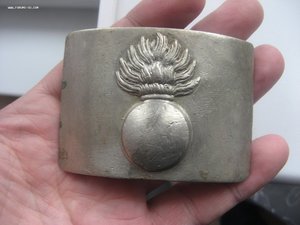 Пряжка Гренадерская Мелхiор , буквы А.С.