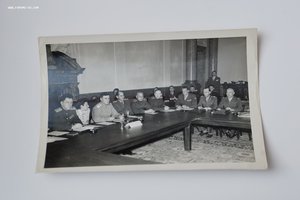 Контрольный совет по Германии  1946 маршал Соколовский 13х18