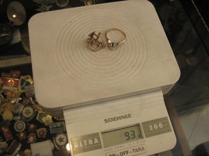 Комплект серьги, кольцо бриллианты золото СССР