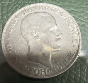 2 кроны 1914. Норвегия. Серебро..