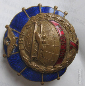 Знак за налет 300 тыс. км. По-2 ("этажерка") №333