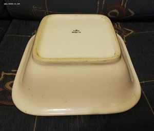 Квадратной блюдо - салатник. Waffen SS.