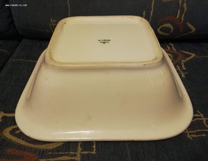 Квадратной блюдо - салатник. Waffen SS.