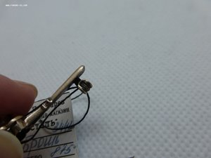 Брошь. Серебро 875 пр