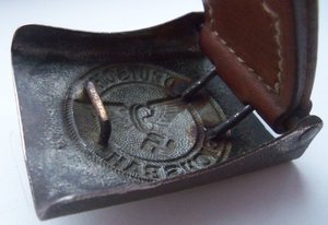 Пряжка ЖД полиции (Deutsche Reichsbahn)