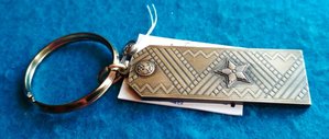Брелок генеральский погон, серебро