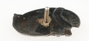 Знак «Почетному железнодорожнику» серебро на доке