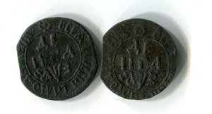 Медь Петра Первого.Полушки.Денги и Копейки