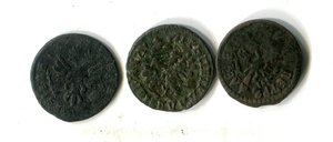 Медь Петра Первого.Полушки.Денги и Копейки