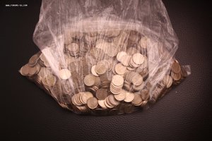 Солянка современных 1 и 5 копеек, 1224 шт. и 480 шт.