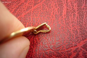 Привеска весы - золото 583