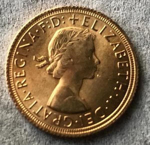 Соверен 1968 Золото