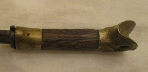 Эфес шашки обр.1927 г. Ранний, "дутая" голова.