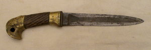 Эфес шашки обр.1927 г. Ранний, "дутая" голова.
