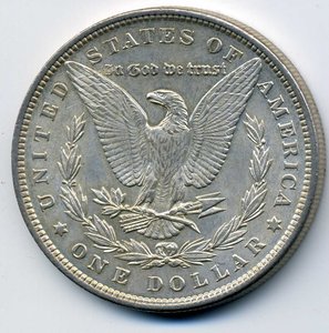 1$ США. Морган 1896 XF