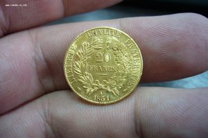 20 франков золото
