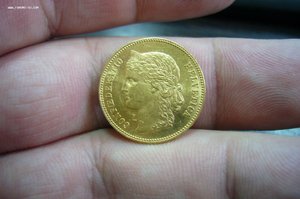 20 франков золото