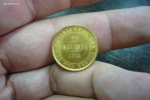 20 марок золото финляндия
