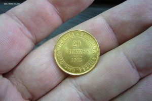 20 марок золото финляндия