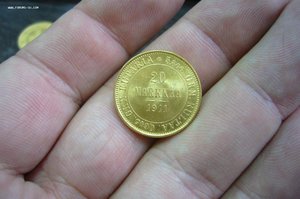 20 марок золото финляндия
