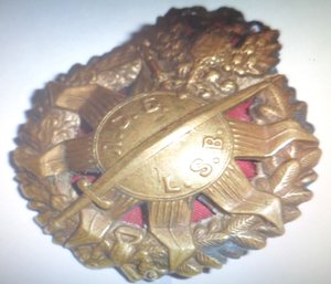 Полковой знак Латышских стрелков.