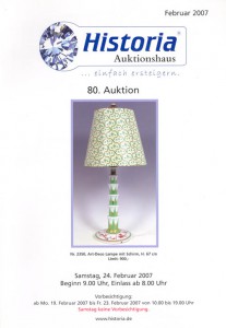 HISTORIA - аукционник антиквариата. Аукцион 80, 2007