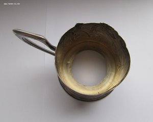 Подстаканник.Богатырь.Витязь на коне. 875 проба серебро.СССР