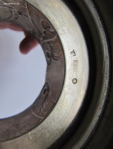 Подстаканник.Богатырь.Витязь на коне. 875 проба серебро.СССР