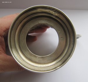 Подстаканник.Богатырь.Витязь на коне. 875 проба серебро.СССР