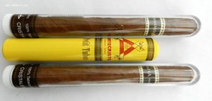 Кубинские сигары Guantanamera Cristal, Montecristo Petit Tub