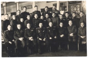 Делегация управл. ККВАУЛ на 5 учил. партконференции.- 1950 г