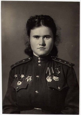 Герой Советского Союза лётчица-штурмовик